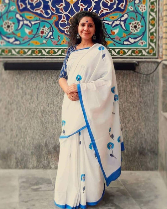 Beautiful Cotton Printed Casual Sarees
