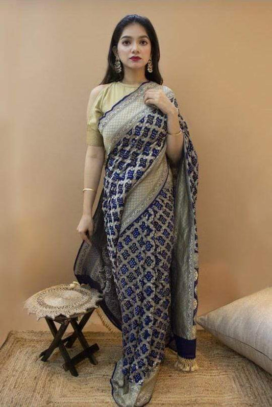 Designer Wedding Occasion Silk Saree