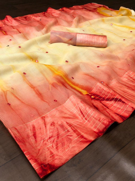 Valiba Unique Cotton Printed Sarees