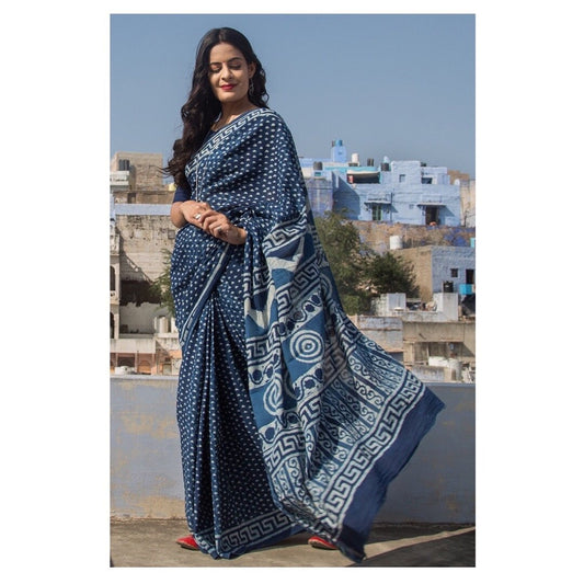 Beautiful Cotton Fancy Printed  Saree