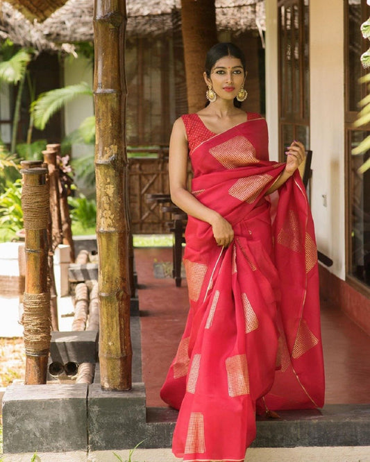 Designer Jacquard Heavy Silk Saree
