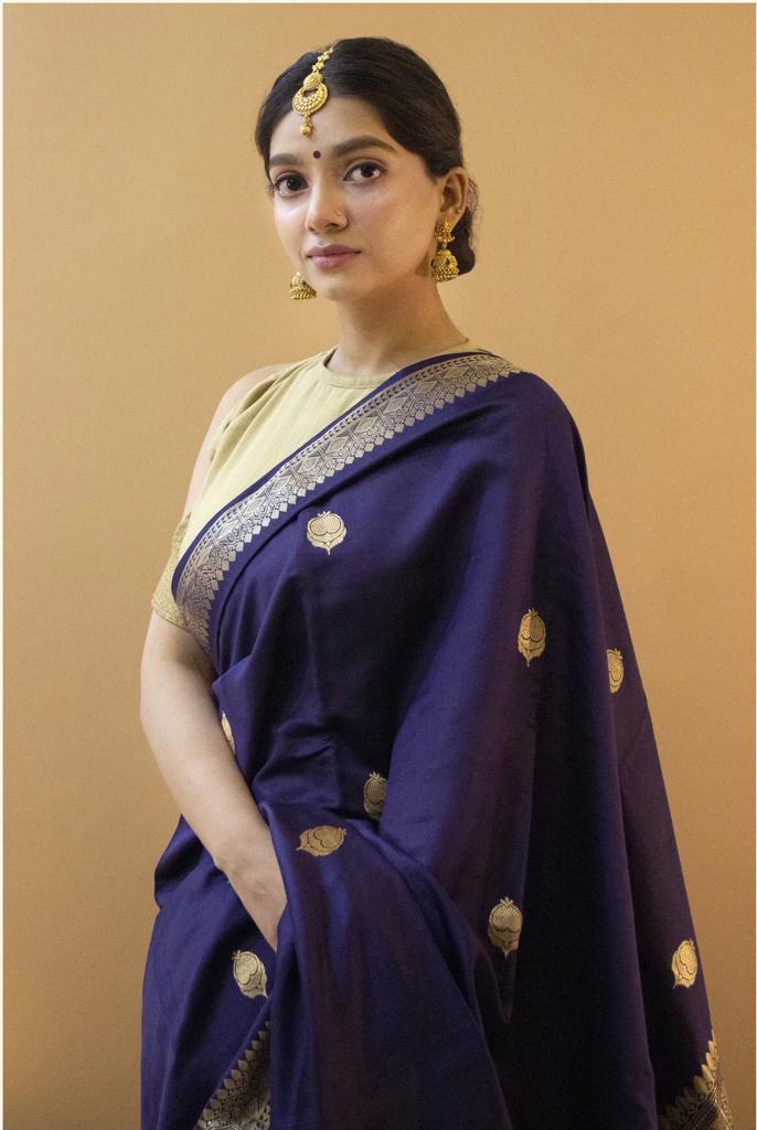 Designer Jacquard Saree