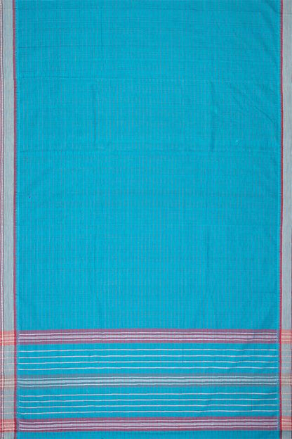 Chitrika Classic Counter Dobby Cotton Handloom Saree Blue