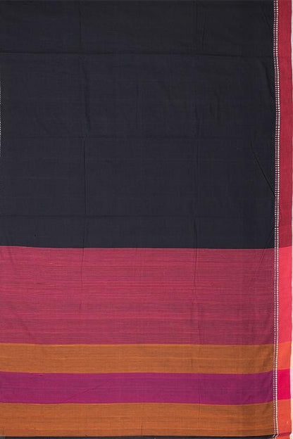 Chitrika 3 Diamond Dobby Cotton Handloom Saree Black