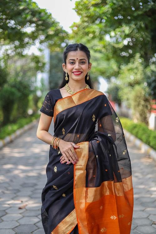 Maheshwari Cotton- Silk Saree -15