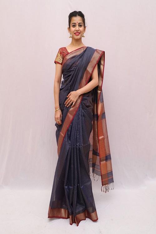 Maheshwari Cotton- Silk Saree -6