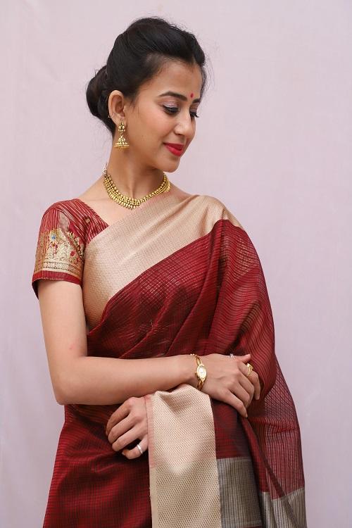 Maheshwari Cotton- Silk Saree -5