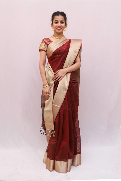 Maheshwari Cotton- Silk Saree -5