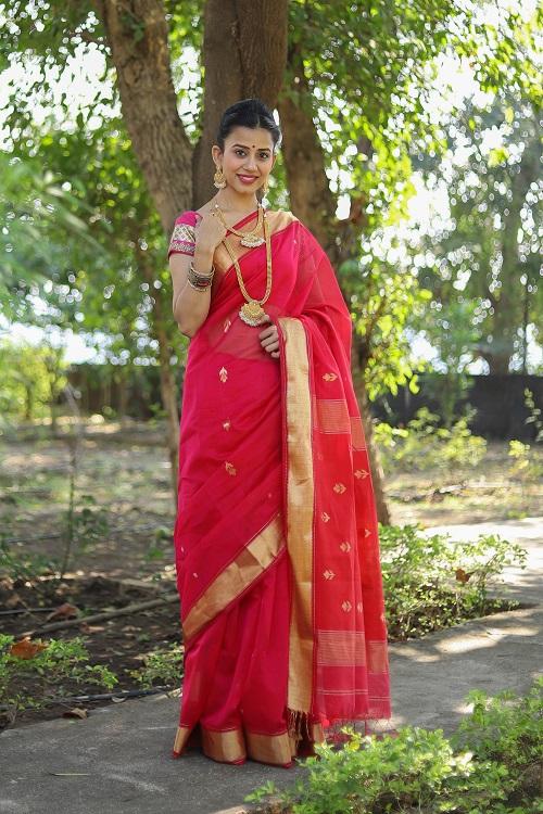 Maheshwari Cotton- Silk Saree-2