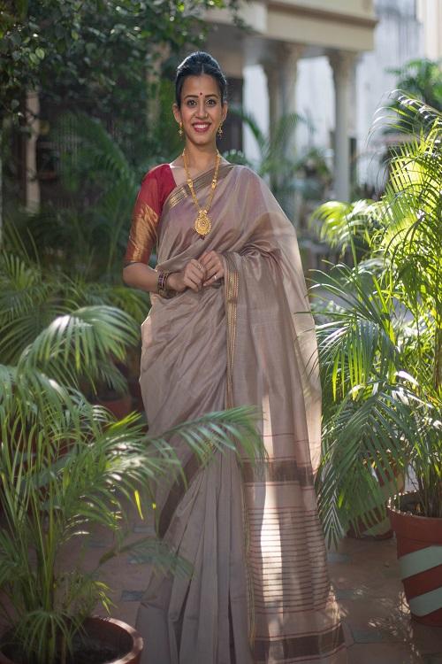 Maheshwari Cotton- Silk Saree -13