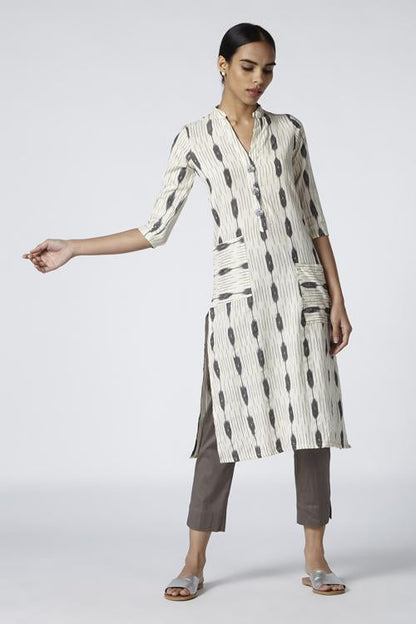 New Chance' Cotton Ikat Kurta