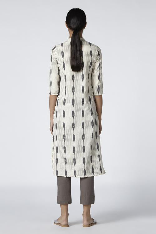 New Chance' Cotton Ikat Kurta