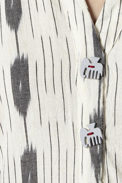 New Chance' Cotton Ikat Kurta