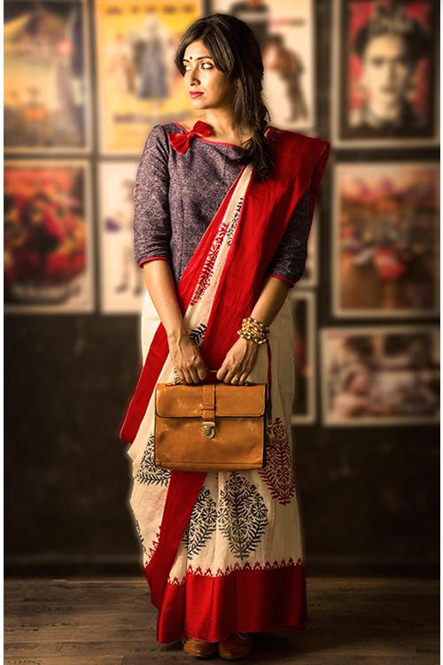 Studio Moya-LAAL PAAD -AMRAPALI Saree