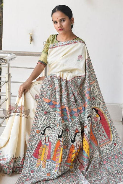 Sita Swaymbar Tussar Silk Saree