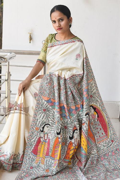 Sita Swaymbar Tussar Silk Saree