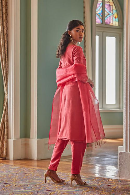 Sunrise Ruby Long Kurta