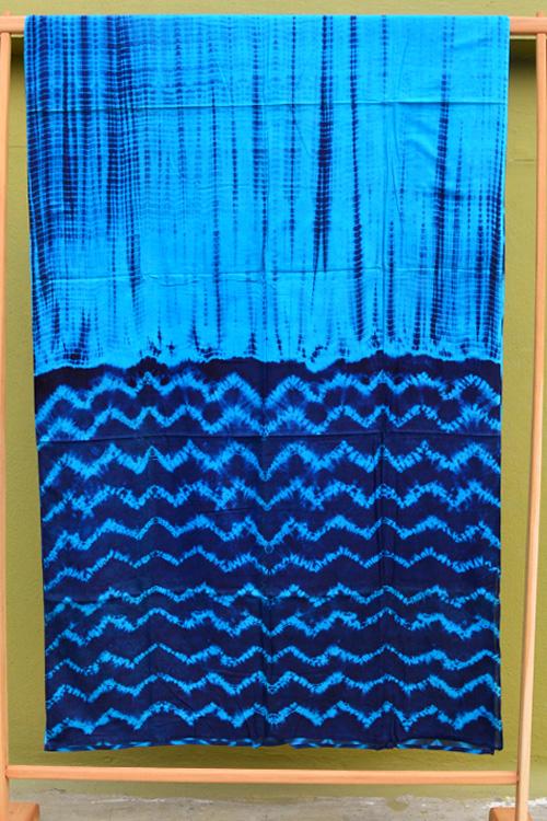 Bengal Handloom Soft Cotton Shivori Blue Saree
