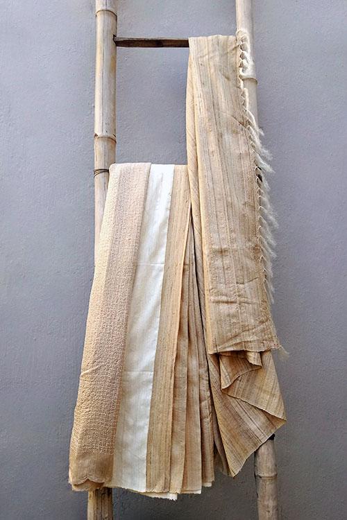 Bodhita' Handwoven Cotton-Silk Saree-28