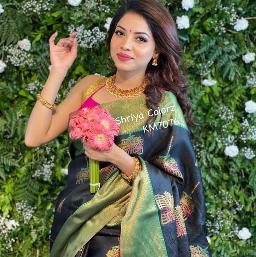 Designer Kanchipuram Silk  Saree