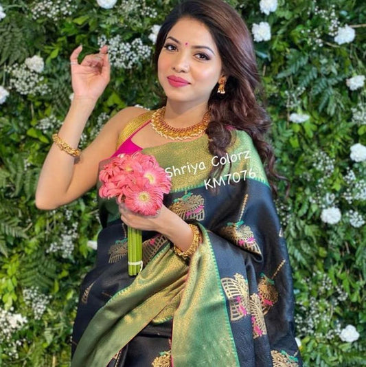 Designer Kanchipuram Silk  Saree