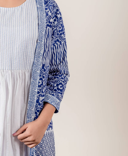 Fabulous Jacket Style Indo Western Dress