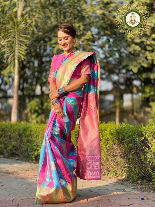 Organic Banarasi Silk Saree