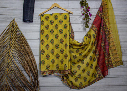 Valiba Beautiful Latest Cotton Digital Printed  Sarees
