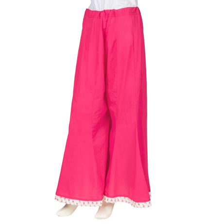 Pink Cotton  Palazzo