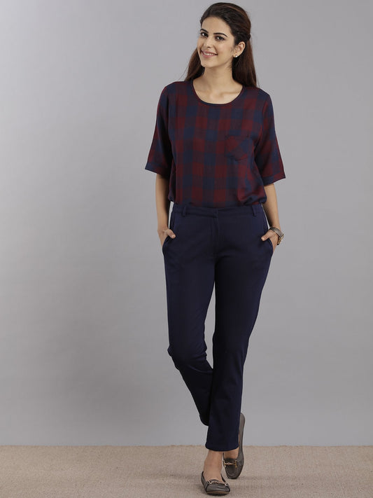 Essential Comfort Trousers - Navy
