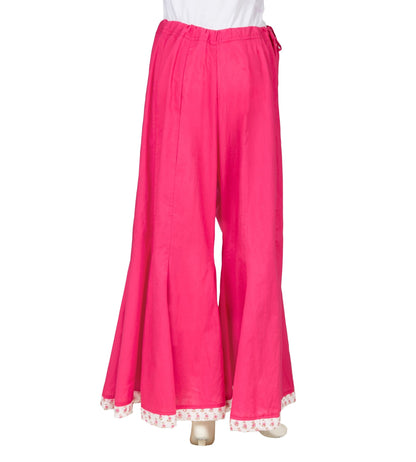 Pink Cotton  Palazzo