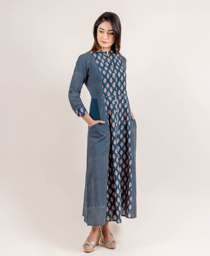 Classy & Snazzy Pocketed Mix Match Dress