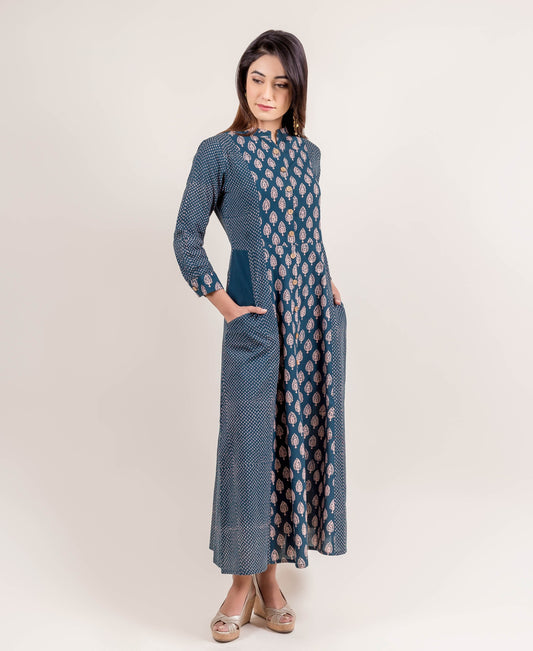 Classy & Snazzy Pocketed Mix Match Dress