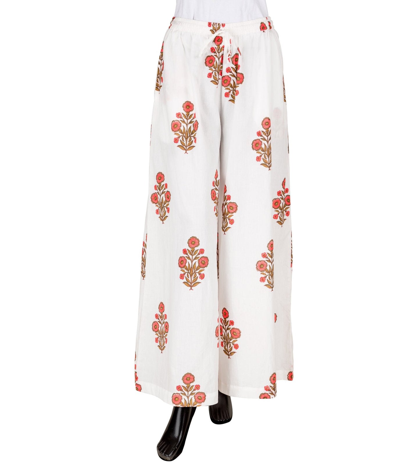 Floral Hand Block Printed Plazzo