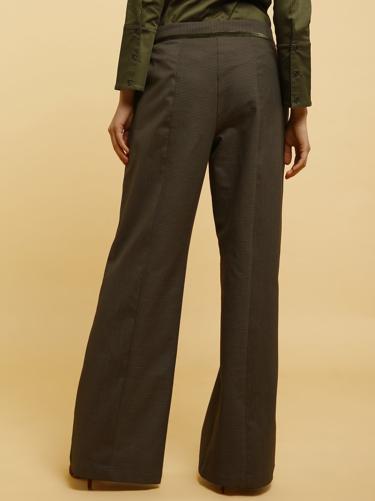 Relaxed Fit Pants - Green