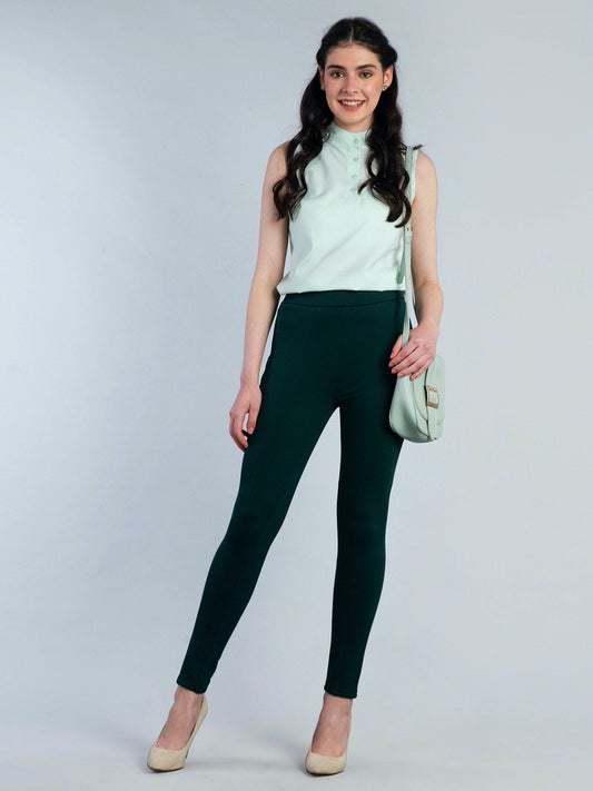 4 Way Stretch LivIn Jeggings - Green