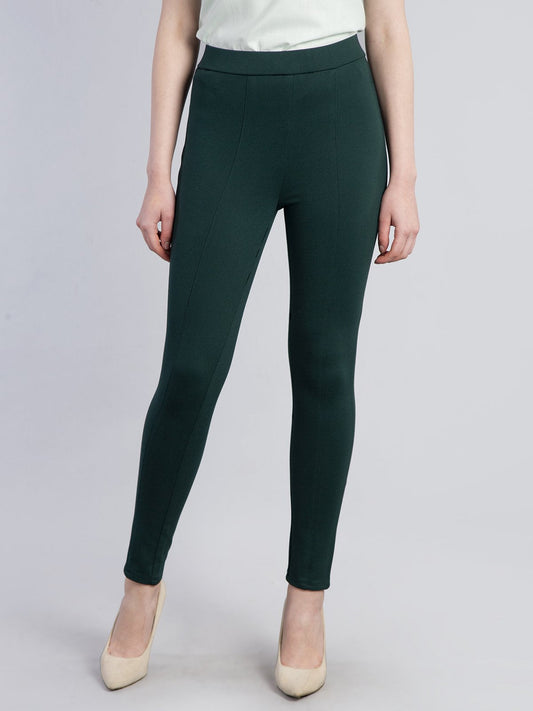 4 Way Stretch LivIn Jeggings - Green