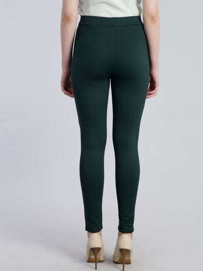 4 Way Stretch LivIn Jeggings - Green