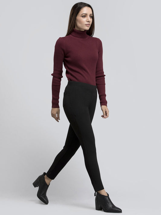4 Way Stretch LivIn Jeggings - Black