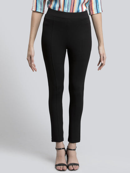 4 Way Stretch Skinny Fit LivIn Jeggings - Black