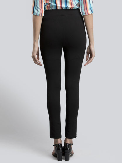 4 Way Stretch Skinny Fit LivIn Jeggings - Black