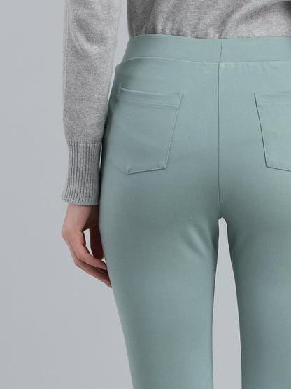 4 Way Stretch Skinny Fit LivIn Jeggings - Green
