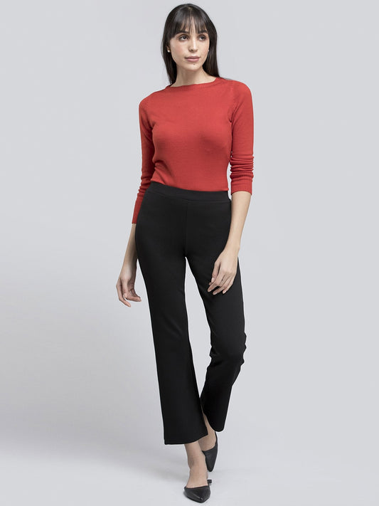 4 Way Stretch Bootcut LivIn Jeggings - Black