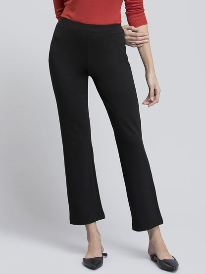 4 Way Stretch Bootcut LivIn Jeggings - Black