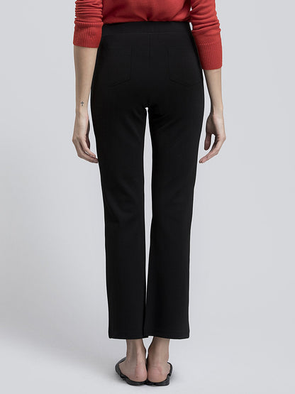 4 Way Stretch Bootcut LivIn Jeggings - Black