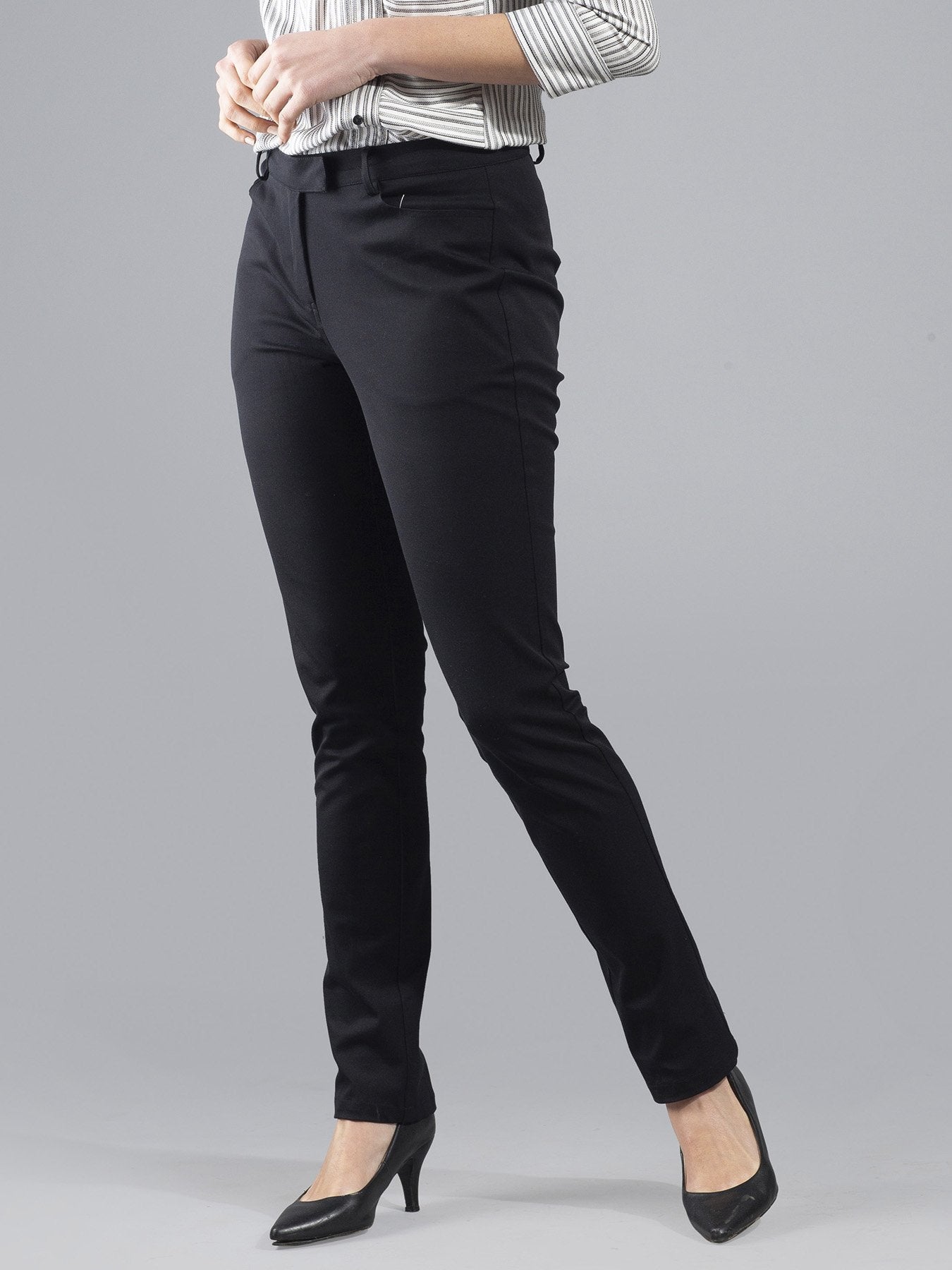Essential Comfort Trousers - Black