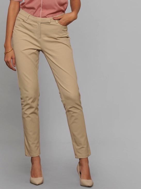Essential Comfort Trousers - Light Beige