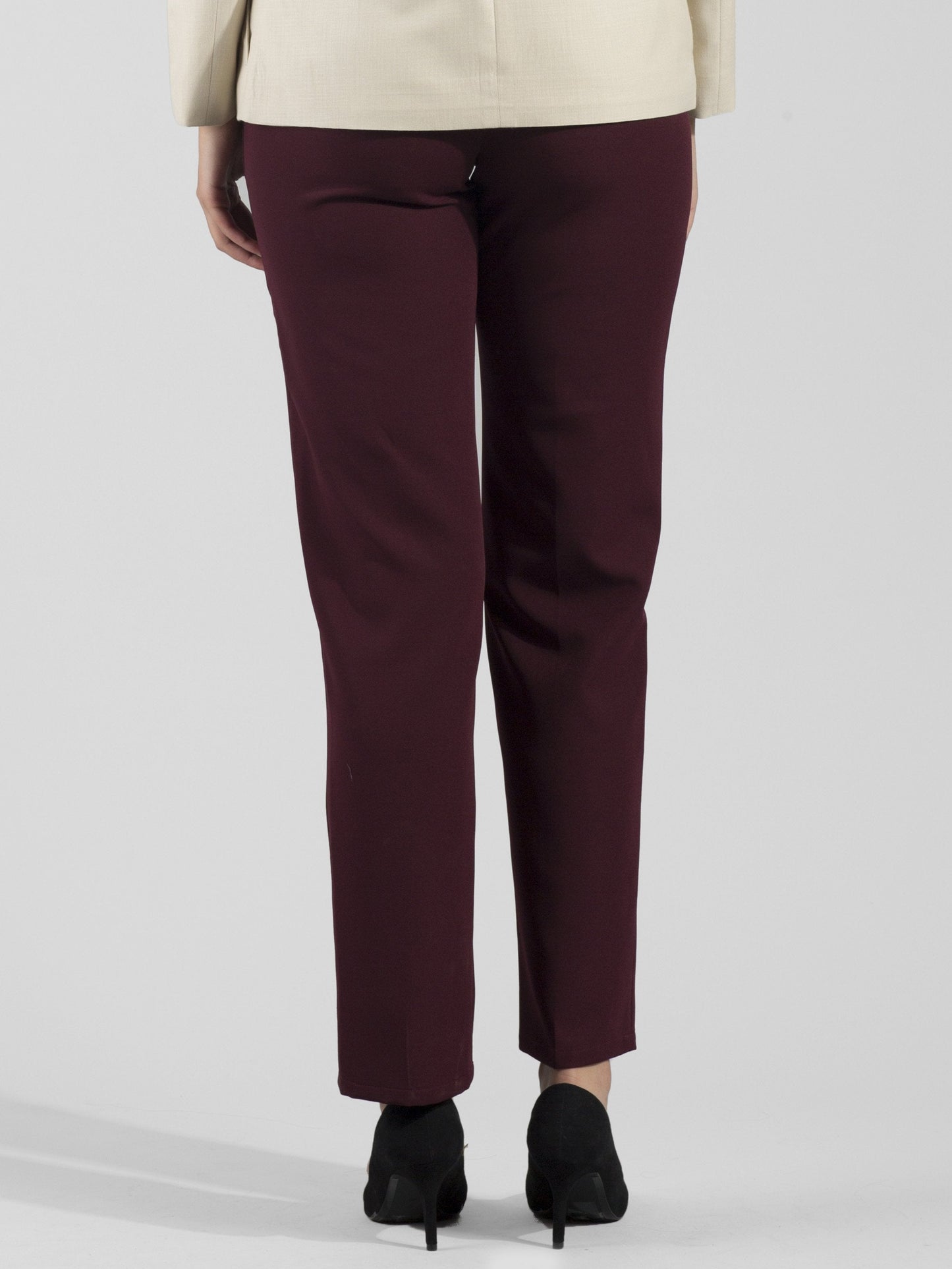 Essential Comfort Trousers - Maroon