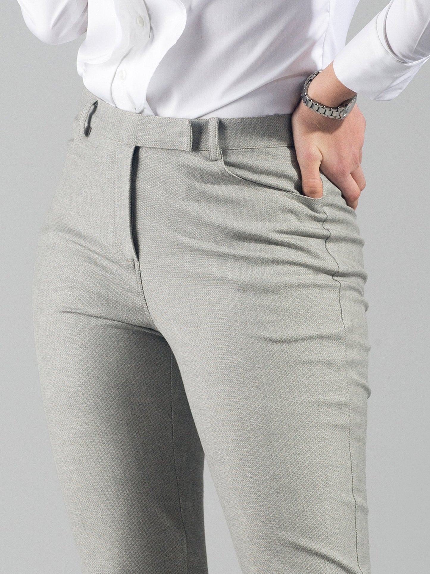 Essential Comfort Trousers - Misty Grey