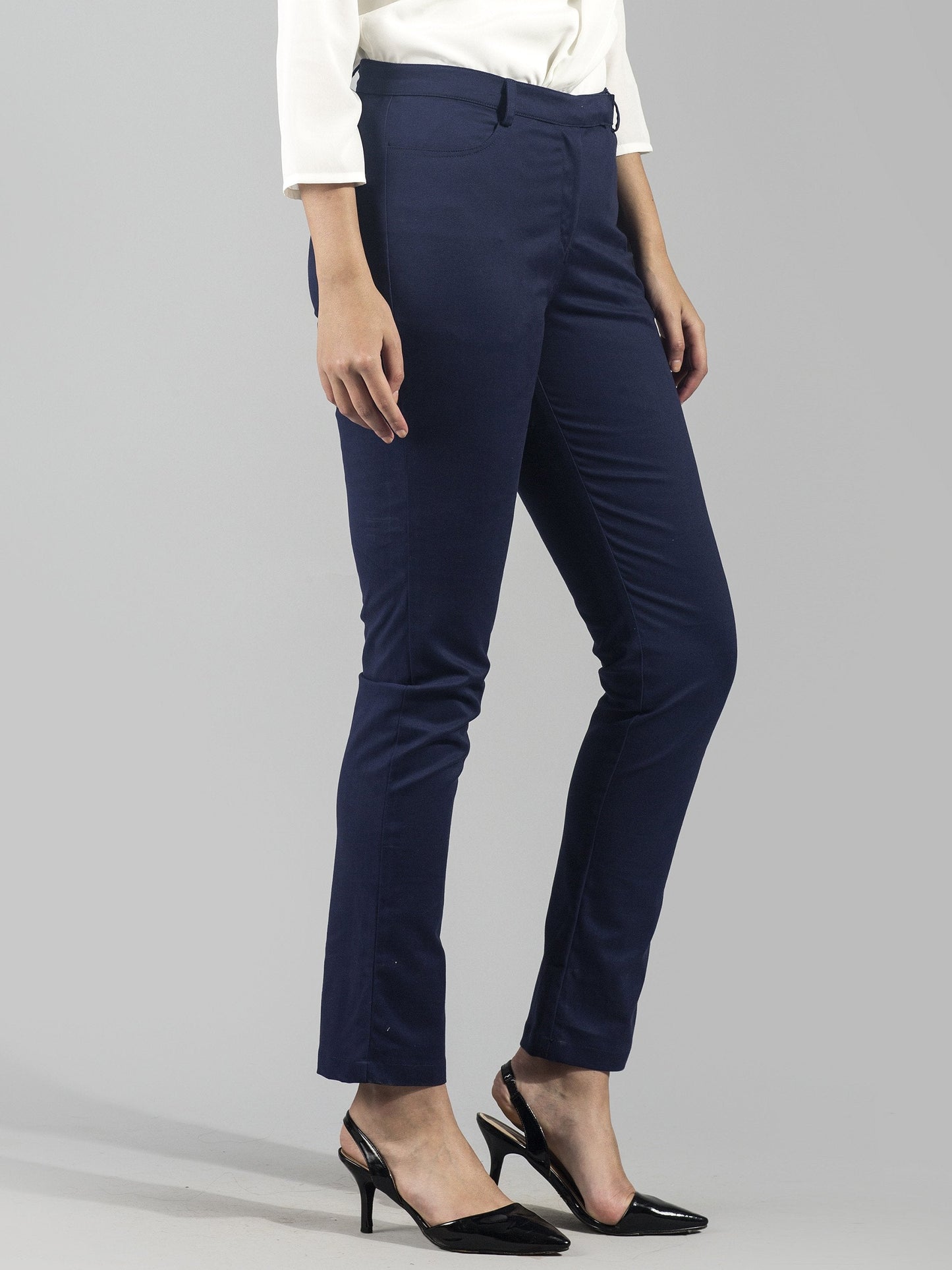 Essential Comfort Trousers - Navy